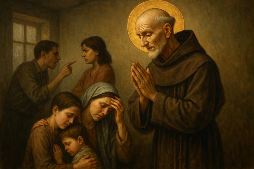 Supplica a San Bernardino da Siena per la Risoluzione dei Conflitti Familiari